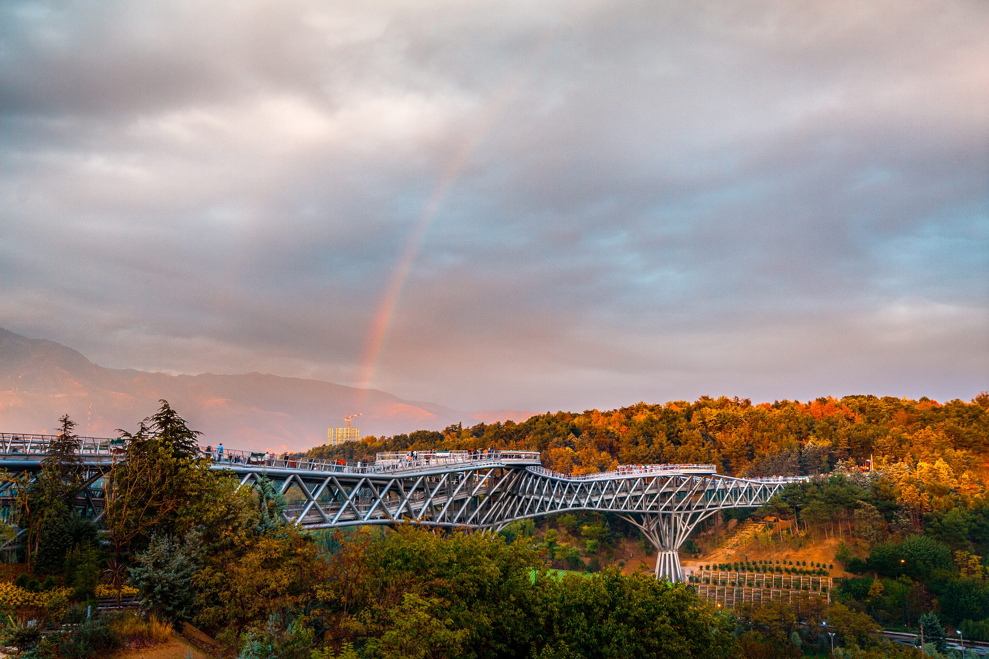 Tabiat Pedestrian Bridge Aga Khan Development Network